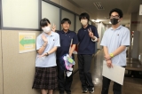 市立札幌みなみの杜高等支援学校の生徒が南区役所で職場体験