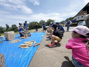 楽しくておいしい、子どもたちも元気いっぱいに笑顔で暑い夏を満喫