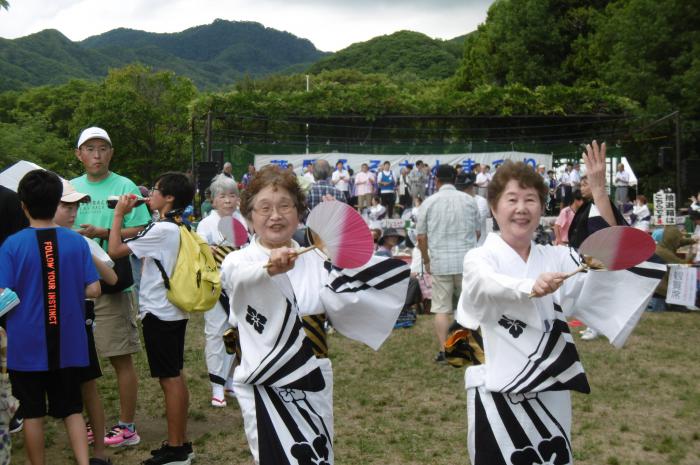 楽しくておいしい、暑い夏を満喫した藤野ふるさとまつり