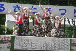 十五島公園に花と緑と笑顔がいっぱい