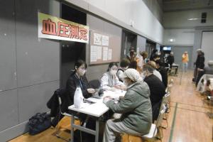 血圧測定はたいせつです