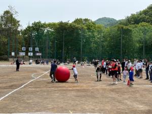 大玉転がし
