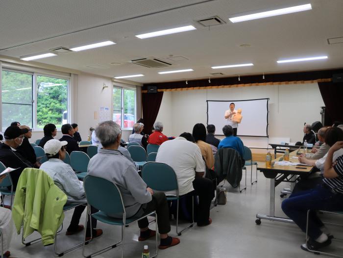 AED取扱い研修の様子