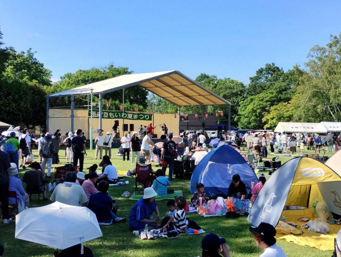 夏まつり会場の様子