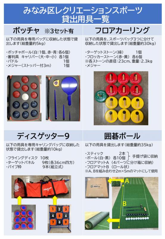 ボッチャ、フロアカーリング、ディスゲッター9、囲碁ボールの用具説明