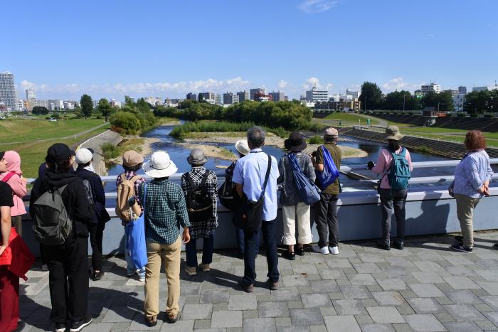 幌平橋から見る豊平川
