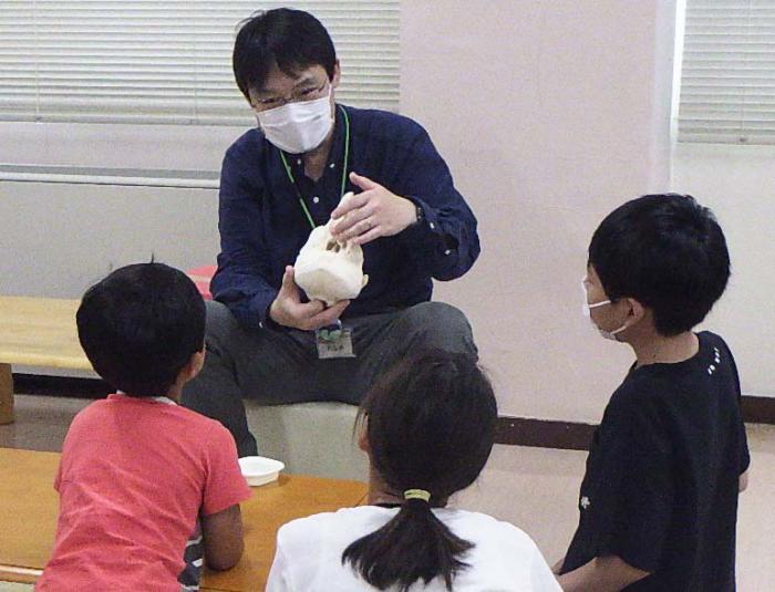 ミュージアムトークの様子