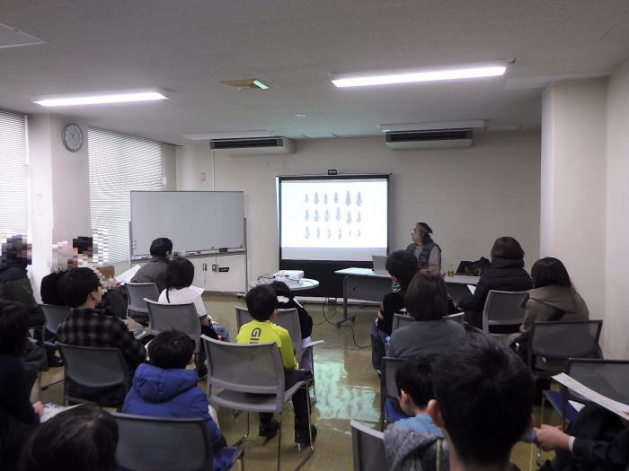 1月10日のミュージアムトークの様子