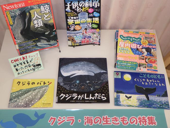 クジラ本コーナー