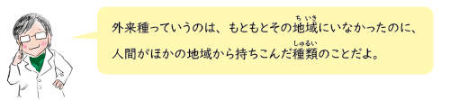 外来種とは