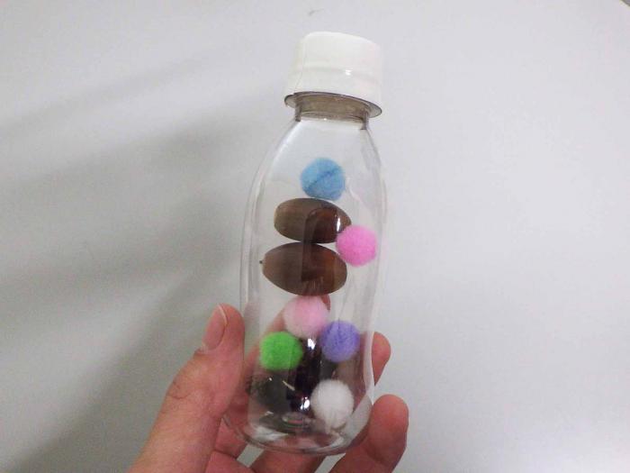 マラカスが完成した様子