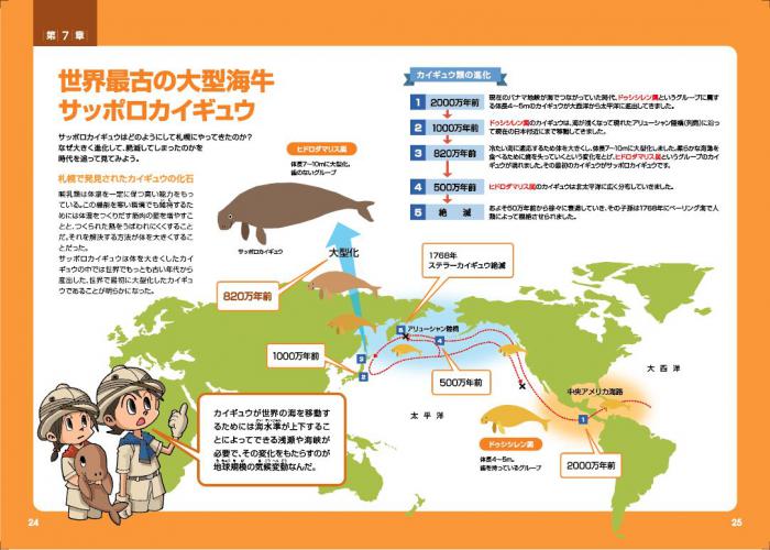 サッポロカイギュウの進化