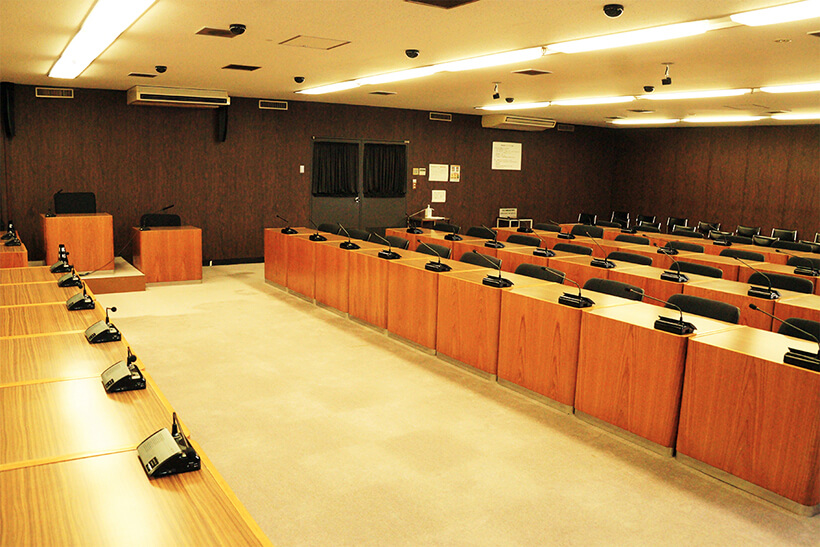 16階第一特別委員会会議室の画像