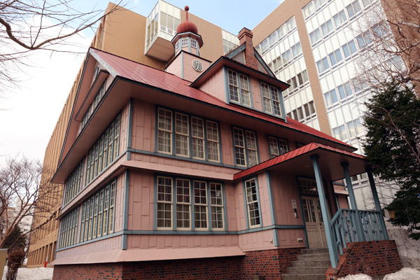 旧藤高等女学校校舎 きゅうふじこうとうじょがっこうこうしゃ キノルド記念館 きねんかん 跡 あと 文学と学問の道 札幌市北区こどもホームページ きたーくのなぞ