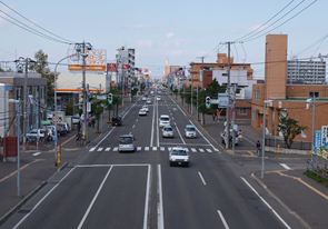 軍用拡張道路（新琴似四番通）