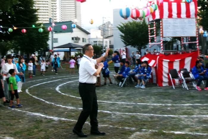八軒西子ども盆踊り3