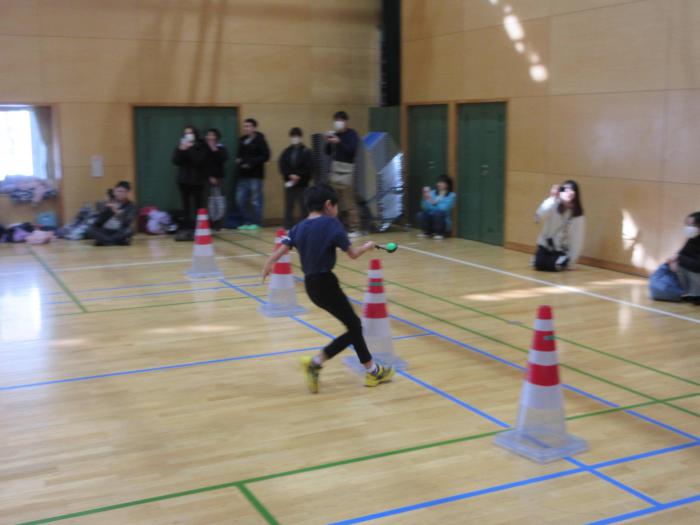 お玉リレー