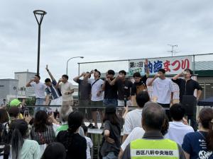 ビール早飲み大会