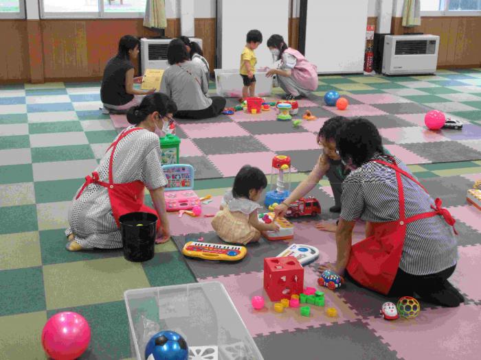 あそびのひろばミルキーの様子