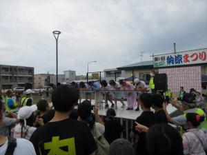 ジュース早飲み競争