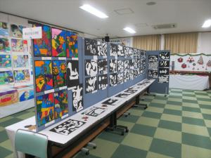 作品展（琴似中央小学校）
