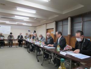 発寒連合町内会の出席者