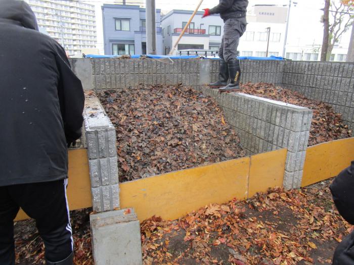 発寒大空公園での切り返し2