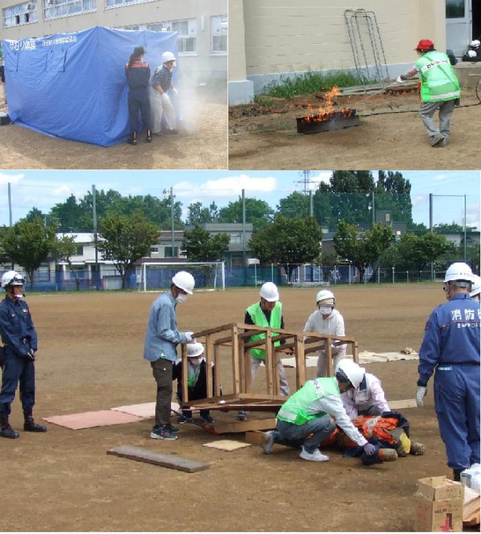 令和5年度発寒北連町防災訓練2