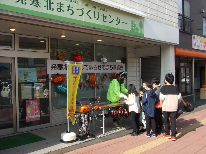 ハロウィンの様子