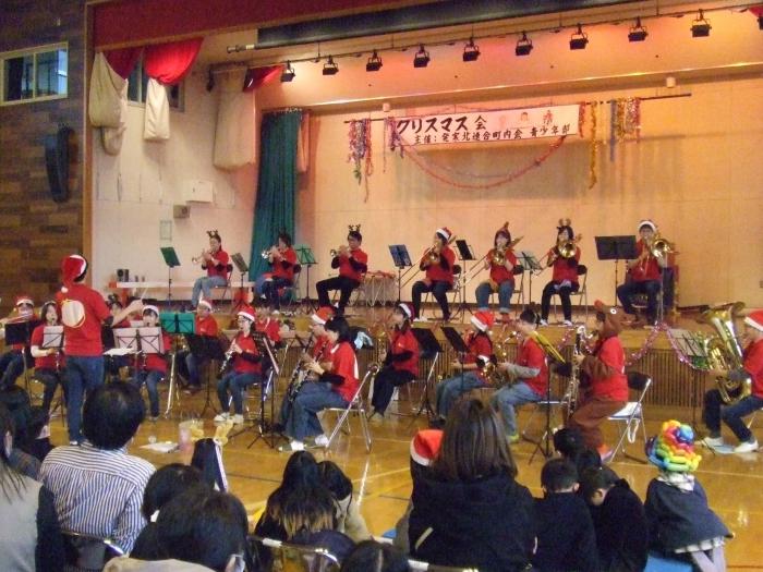 発寒北連町クリスマス会吹奏楽