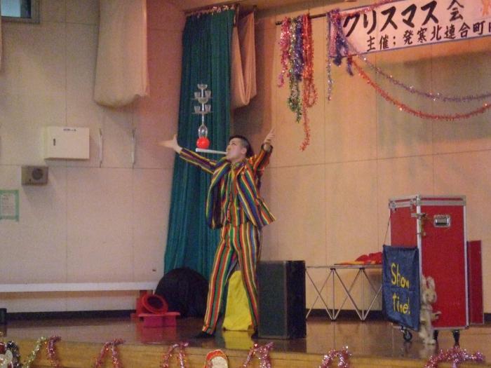 発寒北連町クリスマス会ピエロ