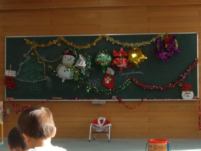 発寒東小子育てサロンクリスマス会装飾