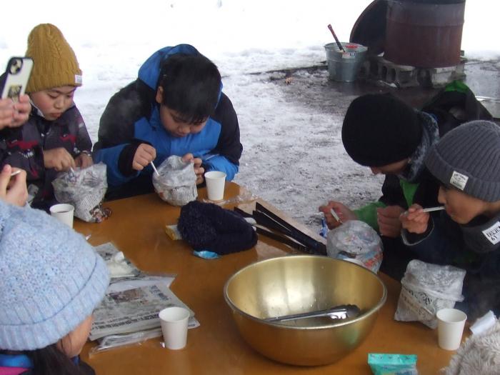 防災デイキャンプ炊飯活動2