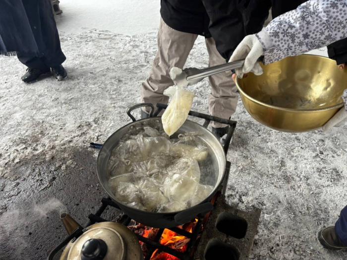 防災デイキャンプ炊飯活動3