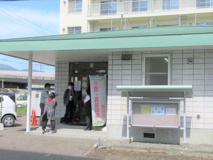 道営発寒団地体力測定会の様子2