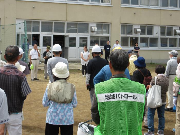 令和6年度発寒北連合町内会防災訓練の様子2