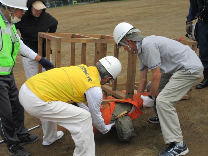 令和6年度発寒北連合町内会防災訓練の様子1