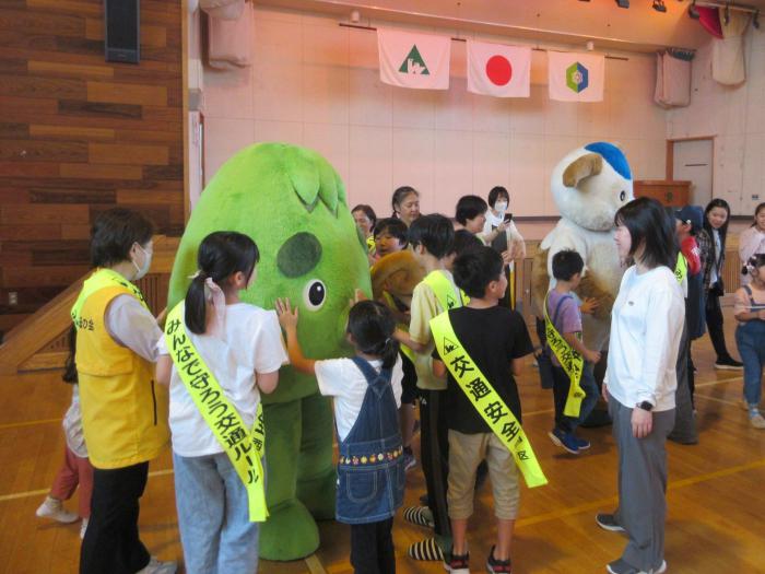 交通安全総決起大会（やまべぇ）