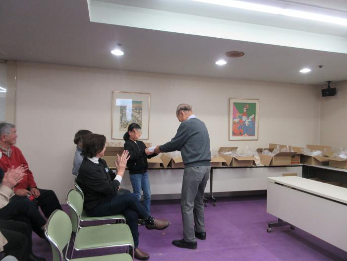 ボーリング大会　閉会式3