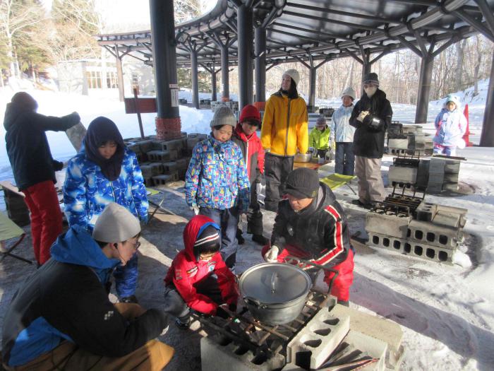 防災デイキャンプ（火起こし1）