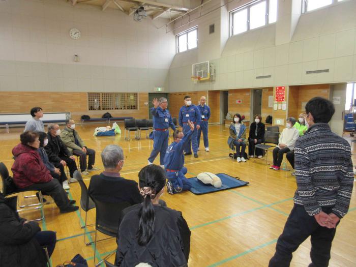 応急手当講習会1