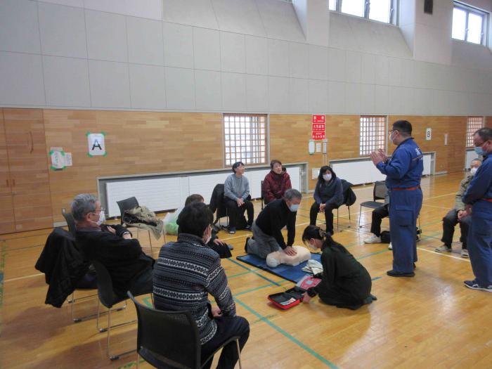 応急手当講習会3