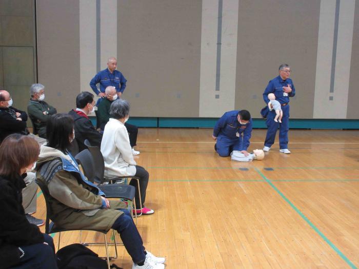 応急手当講習会5