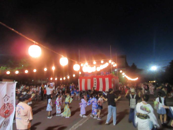 子ども盆踊り夜