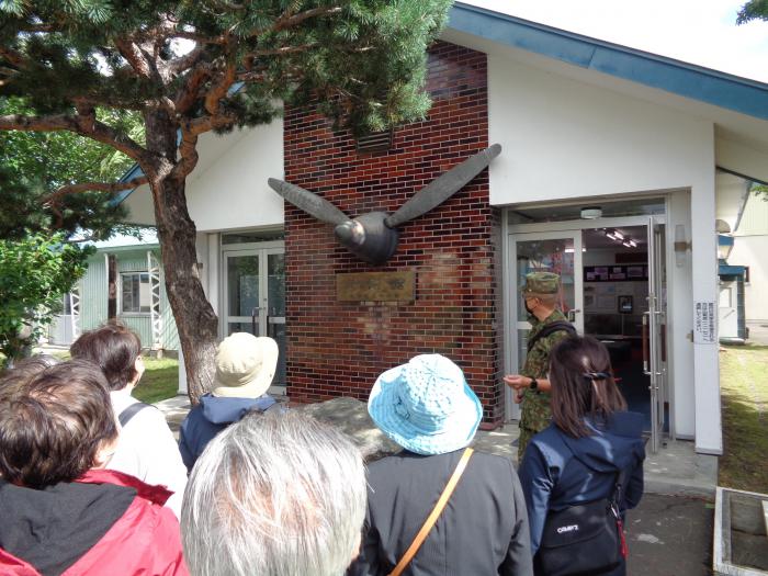 見学会の様子（資料館）