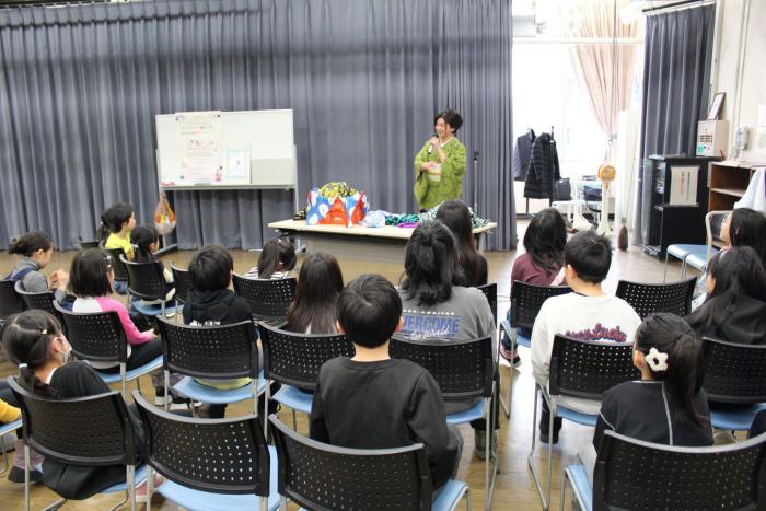 開催結果写真（こども・あーと・にしく～エコ×アート！キミだけの「魔法の布」“マイふろしき”をつくろう！～）