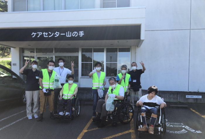 ケアセンター山の手集合写真