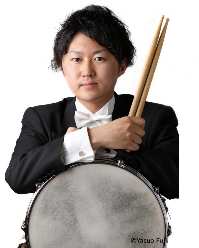 白戸達也さん（打楽器）の写真
