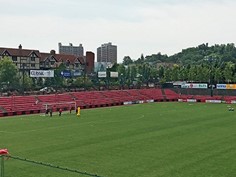 宮の沢白い恋人サッカー場のグラウンドの写真