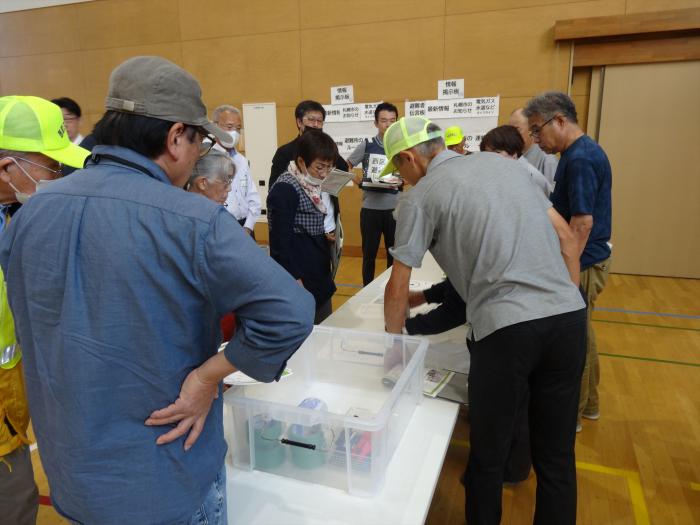 訓練の様子